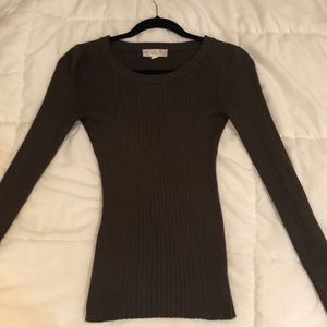 Pink Republic Olive Green Sweater